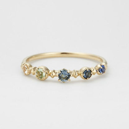 Rhinestone Sterling Silver Ring