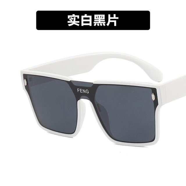 Lettering Retro Sunglasses