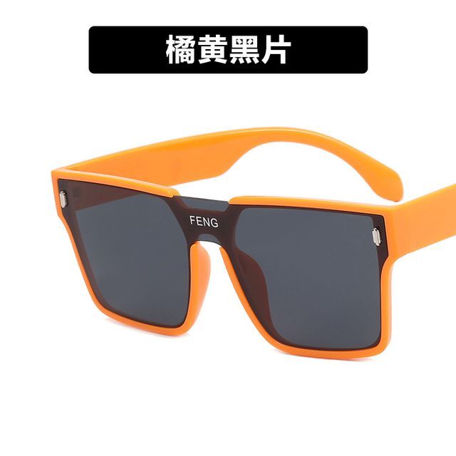 Lettering Retro Sunglasses