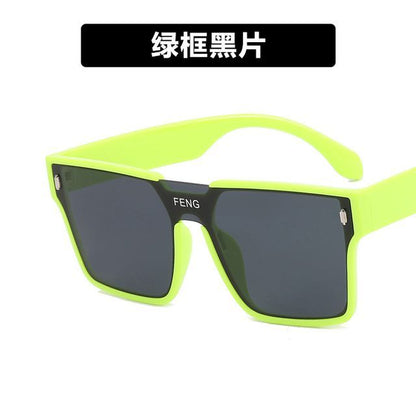 Lettering Retro Sunglasses