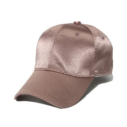 Plain Satin Baseball Cap