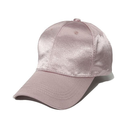 Plain Satin Baseball Cap