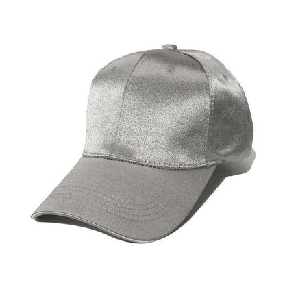 Plain Satin Baseball Cap