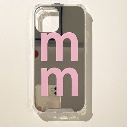 Case Phone Mirrored Lettering