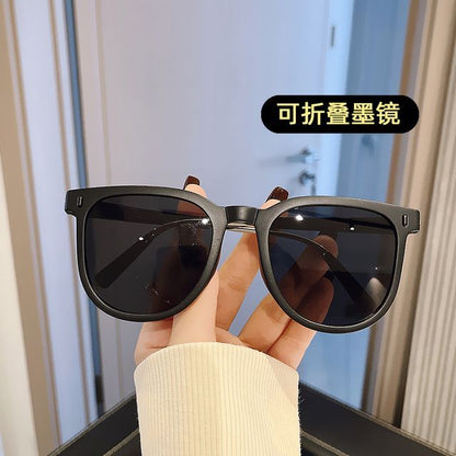 Foldable Round Sunglasses
