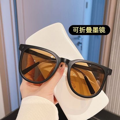 Foldable Round Sunglasses