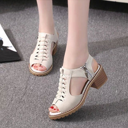 Block-Heel Sandals