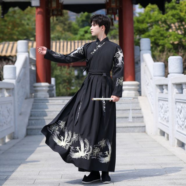 Embroidered Hanfu Costume / Robe / Set