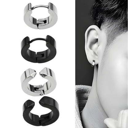 Unisex Hoop Earring / Clip-On Earring