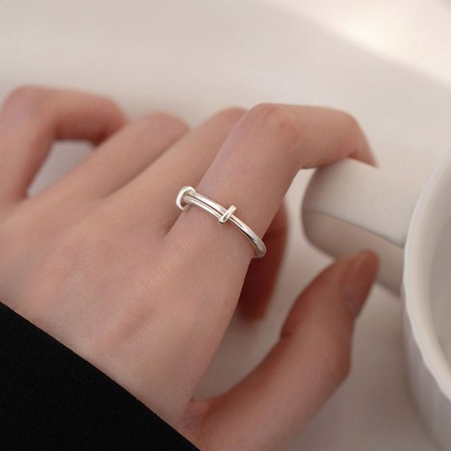 Layered Sterling Silver Ring