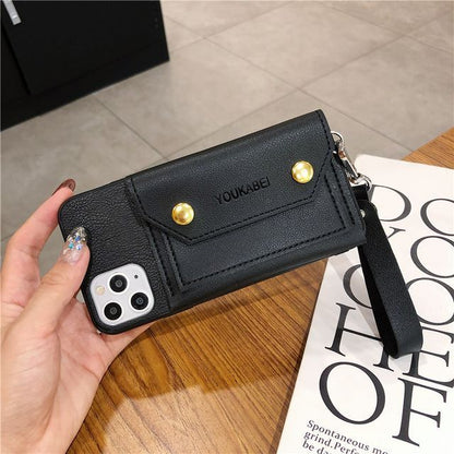 Faux Leather Coin Purse Phone Case