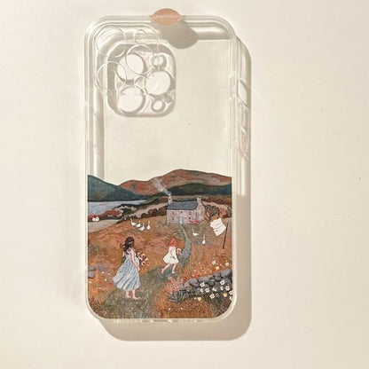 Scenery Transparent Phone Case