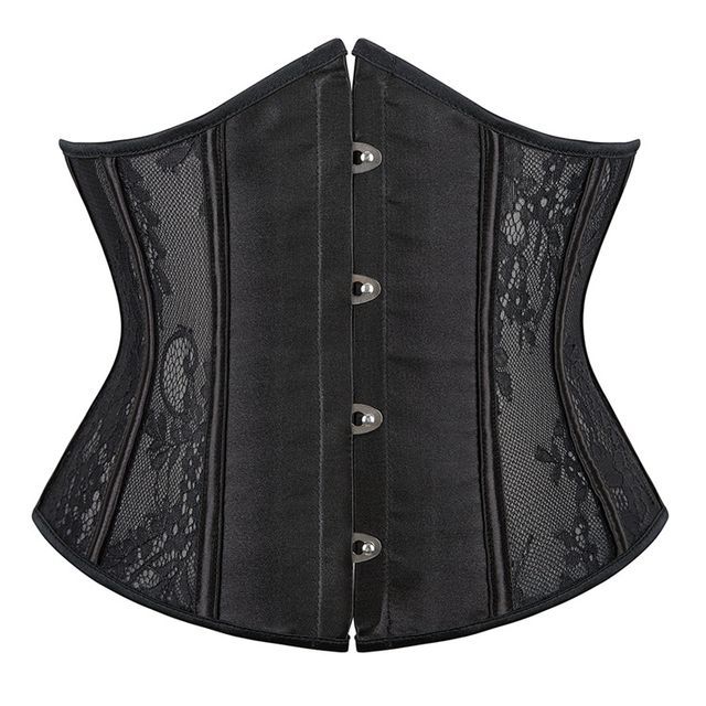 Lace Hook-and-Eye Corset Belt