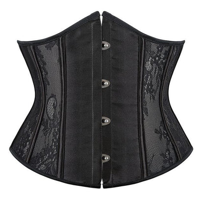 Lace Hook-and-Eye Corset Belt