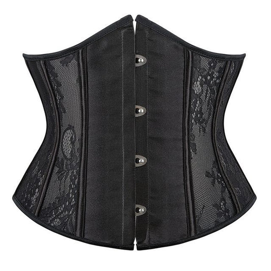 Lace Hook-and-Eye Corset Belt