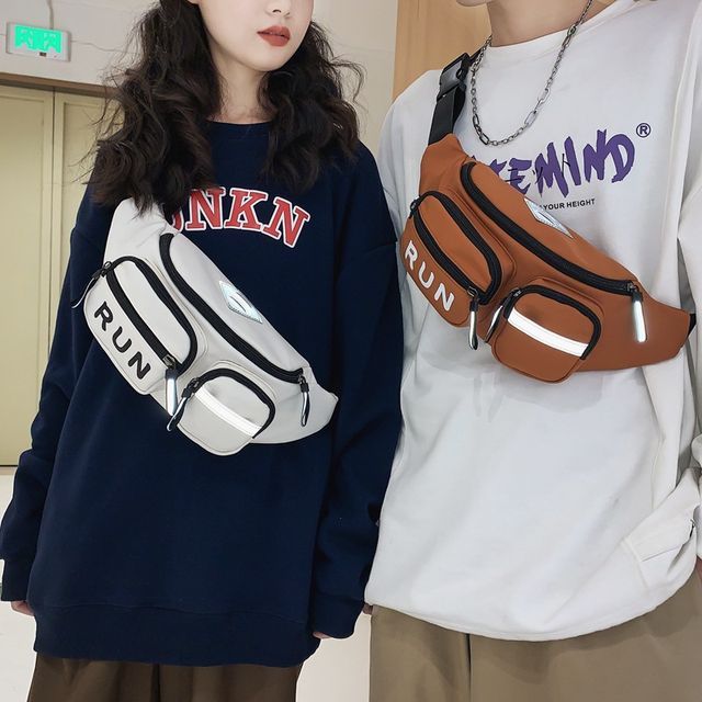 Lettering Lightweight Sling Bag