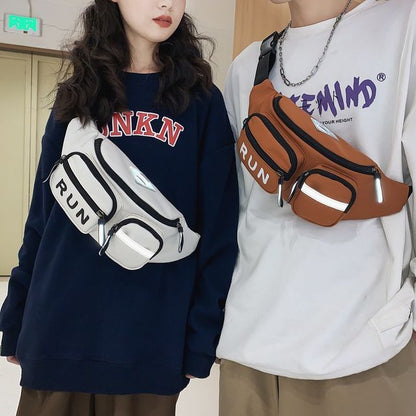 Lettering Lightweight Sling Bag