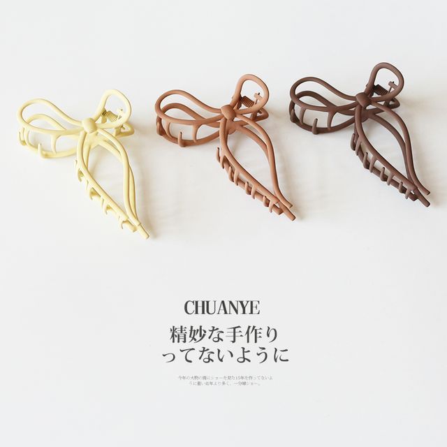 Bow Alloy Hair Clamp