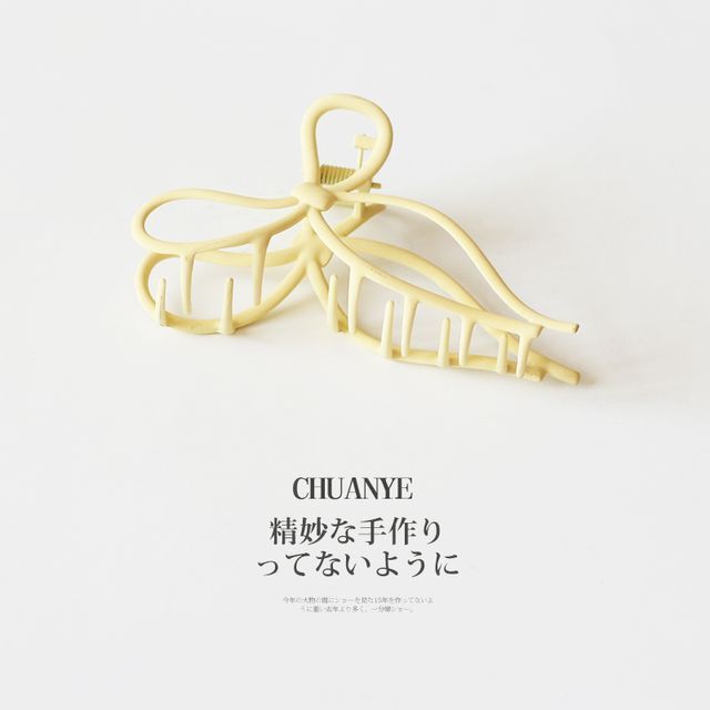 Bow Alloy Hair Clamp