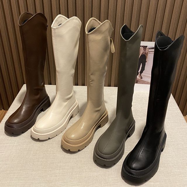 Platform Tall Cowboy Boots