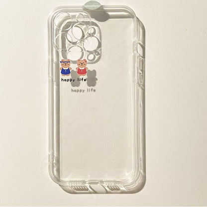 Bear Transparent Phone Case
