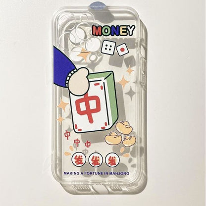 Mahjong Transparent Phone Case