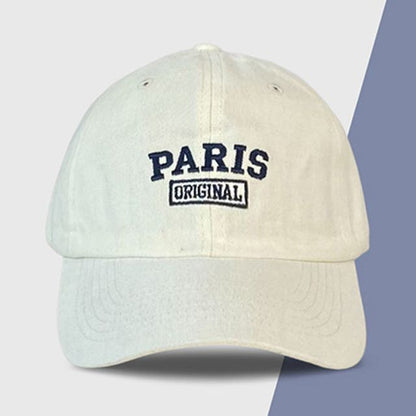 Baseball Cap Embroidered Lettering