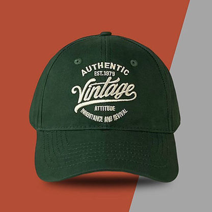 Embroidered Lettering Cap Baseball