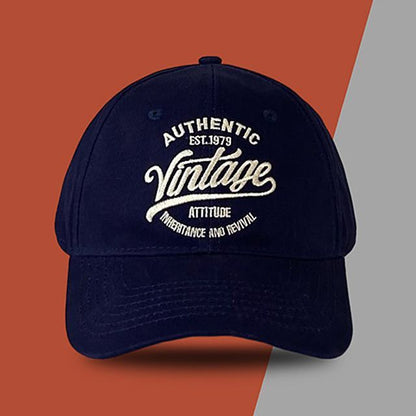 Embroidered Lettering Cap Baseball