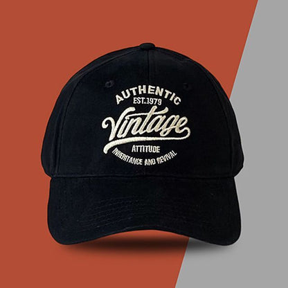 Embroidered Lettering Cap Baseball