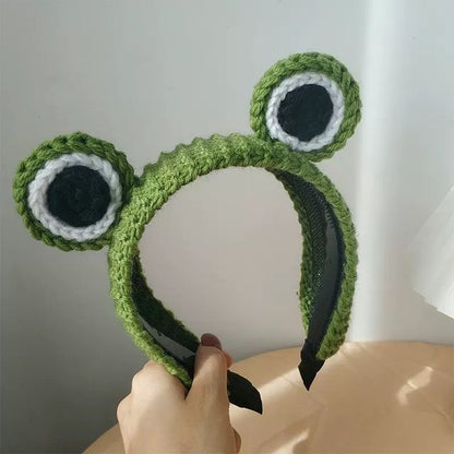 Frog Knit Headband