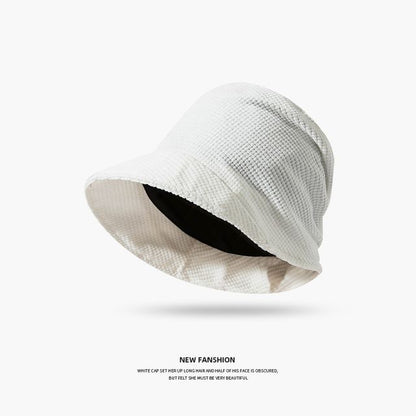 Plain Waffle Bucket Hat