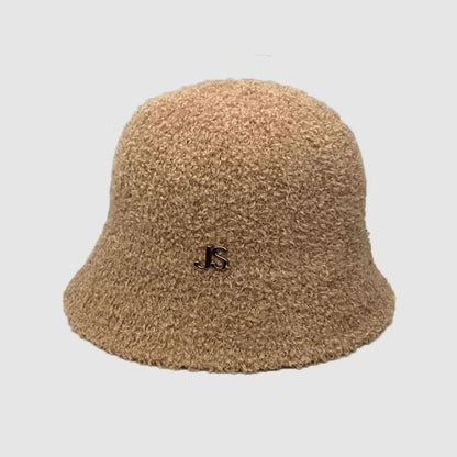 Chenille Plain Bucket Hat