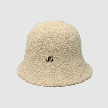 Chenille Plain Bucket Hat