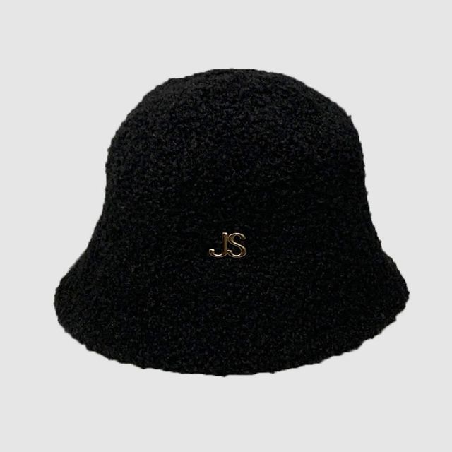 Chenille Plain Bucket Hat