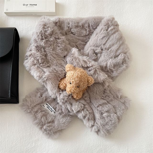 Bear Faux Scarf Fur