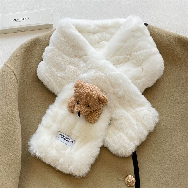 Bear Faux Scarf Fur