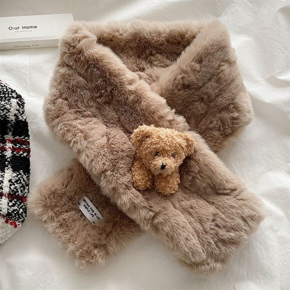 Bear Faux Scarf Fur