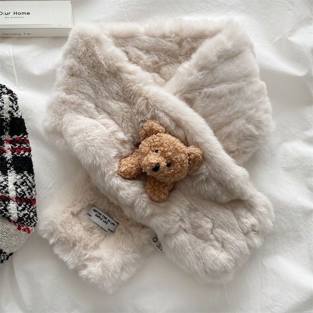Bear Faux Scarf Fur