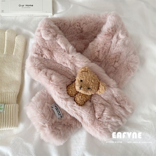Bear Faux Scarf Fur