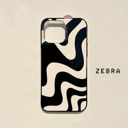 Wavy Print Phone Case