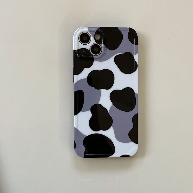 Phone Print Cow Case