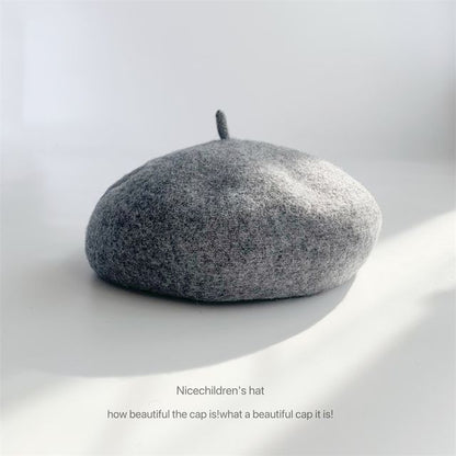 Wool Beret Hat
