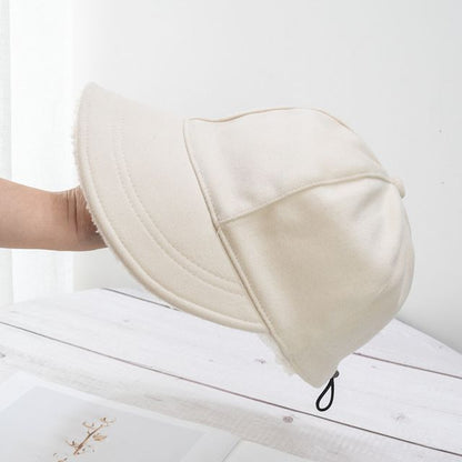 Plain Chenille  Bucket Hat