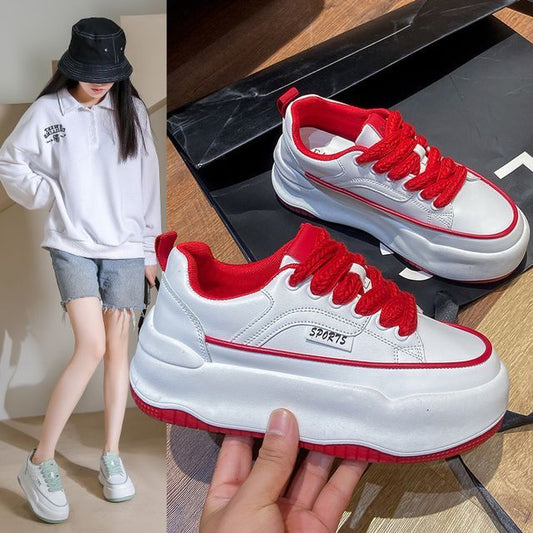 Lace Up Sneakers Platform