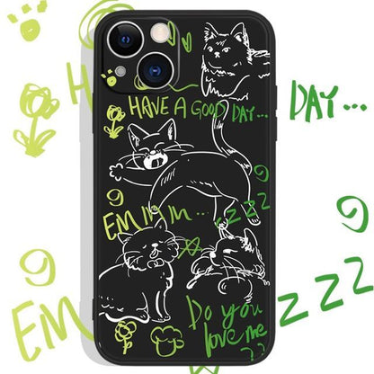 Cat Print Phone Case