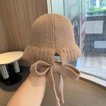 Bow Knit Beanie
