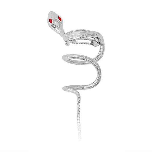 Snake Fringed Alloy Hair Stick / Hair Clip (various designs)