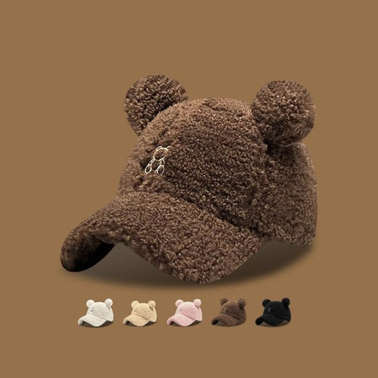 Bear Ear Fleece Cap