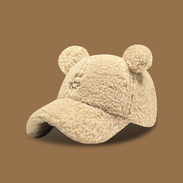 Bear Ear Fleece Cap